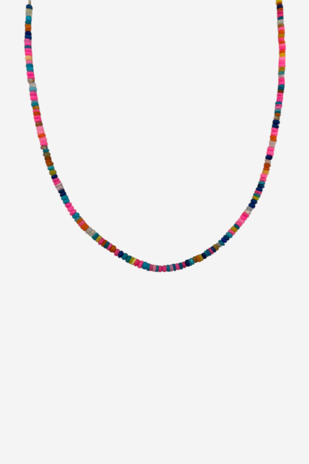 Mutlicoloured Opal Necklace