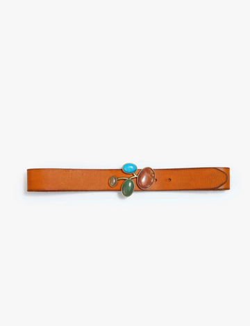 Jewelry Box Belt, Brown