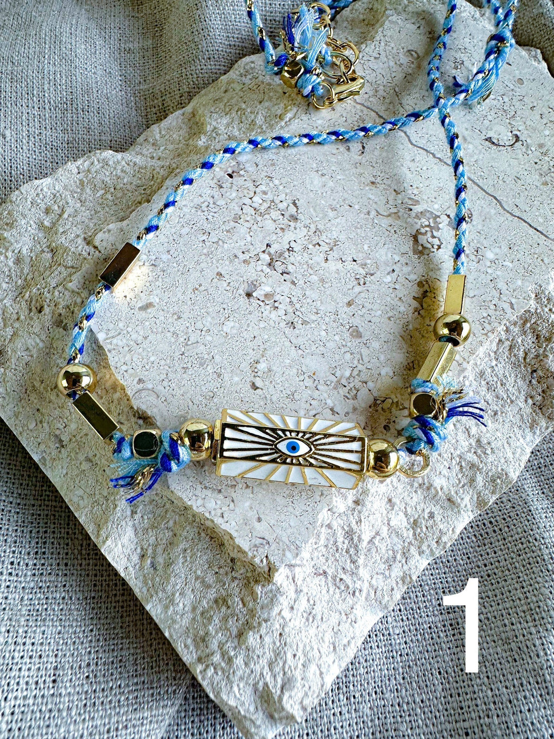 Enamel Barrel Necklace