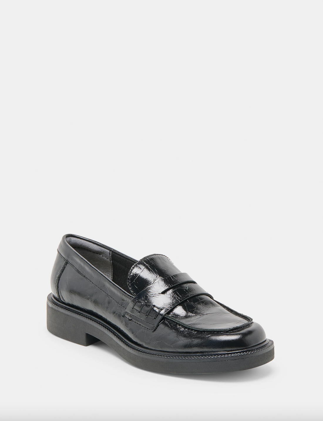 Tiggy Loafers, Midnight Crinkle