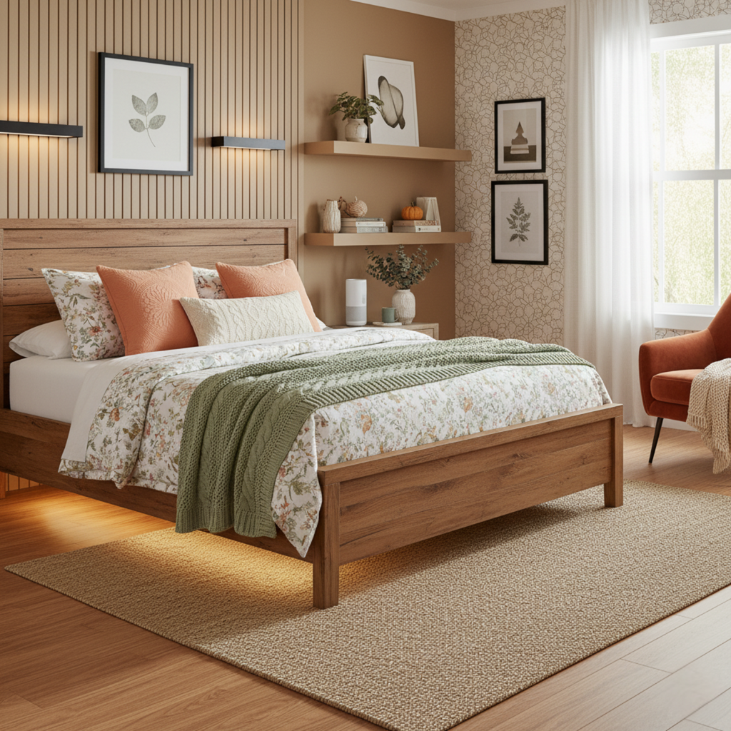 Tache Cotton Stone Washed Rustic Orange Medallion Tuscany Sunrise Cushion Covers / Euro Sham (JHW-595)