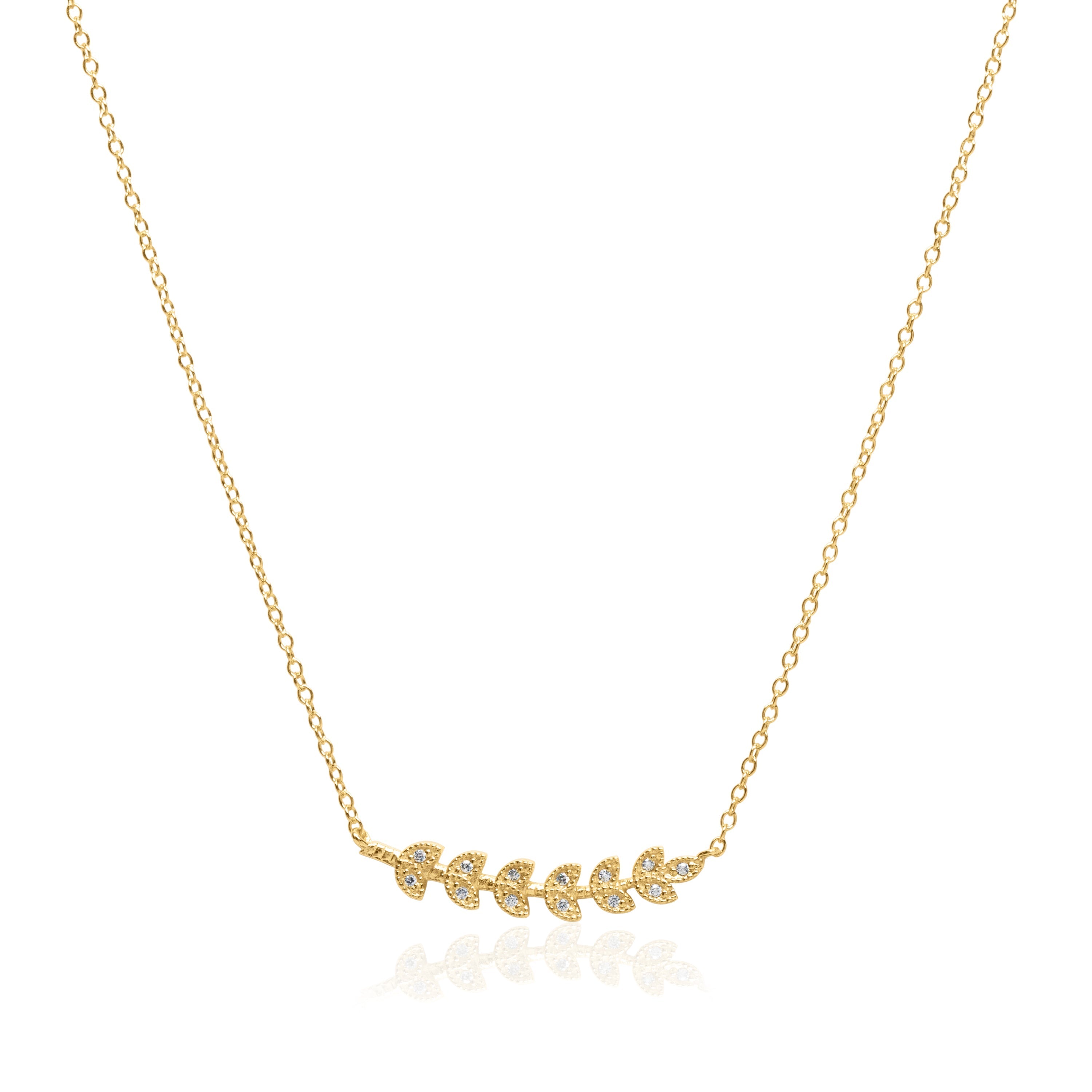 Leaves in the Wind Necklace