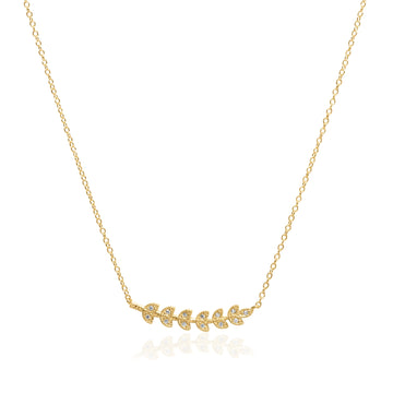 Leaves in the Wind Necklace