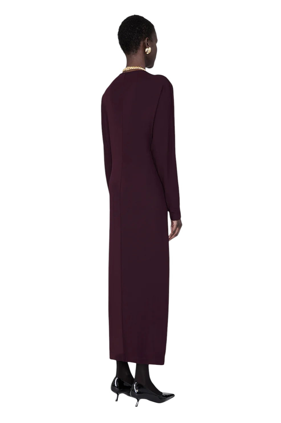 Mathilde Dress - Bordeaux