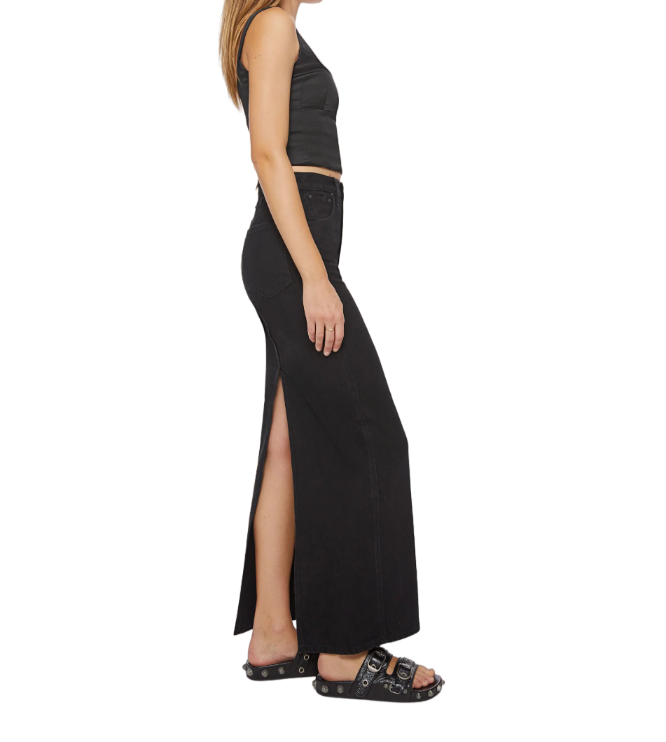 The Candy Stick Skirt - Licorice