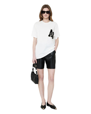 Lili Tee Letterman - Off White