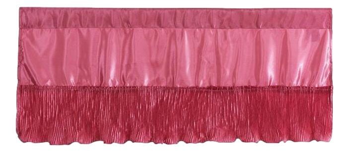 Tache Satin Ruffle Pink Royal Princess Dream Valance (BM1227)