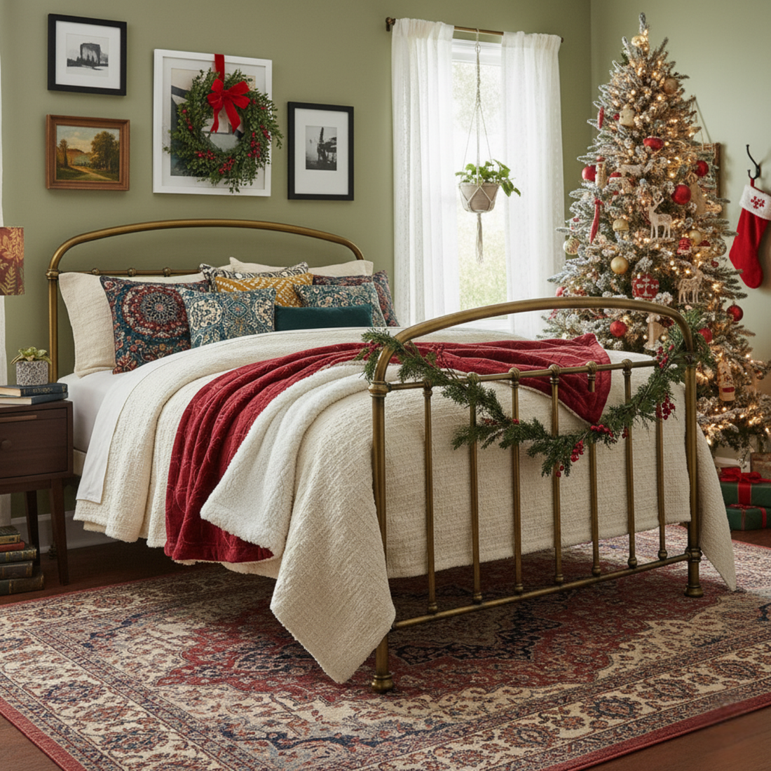 Taterbush Solid Embossed Merlot Red Reversible Sherpa Throw Blanket (62087)