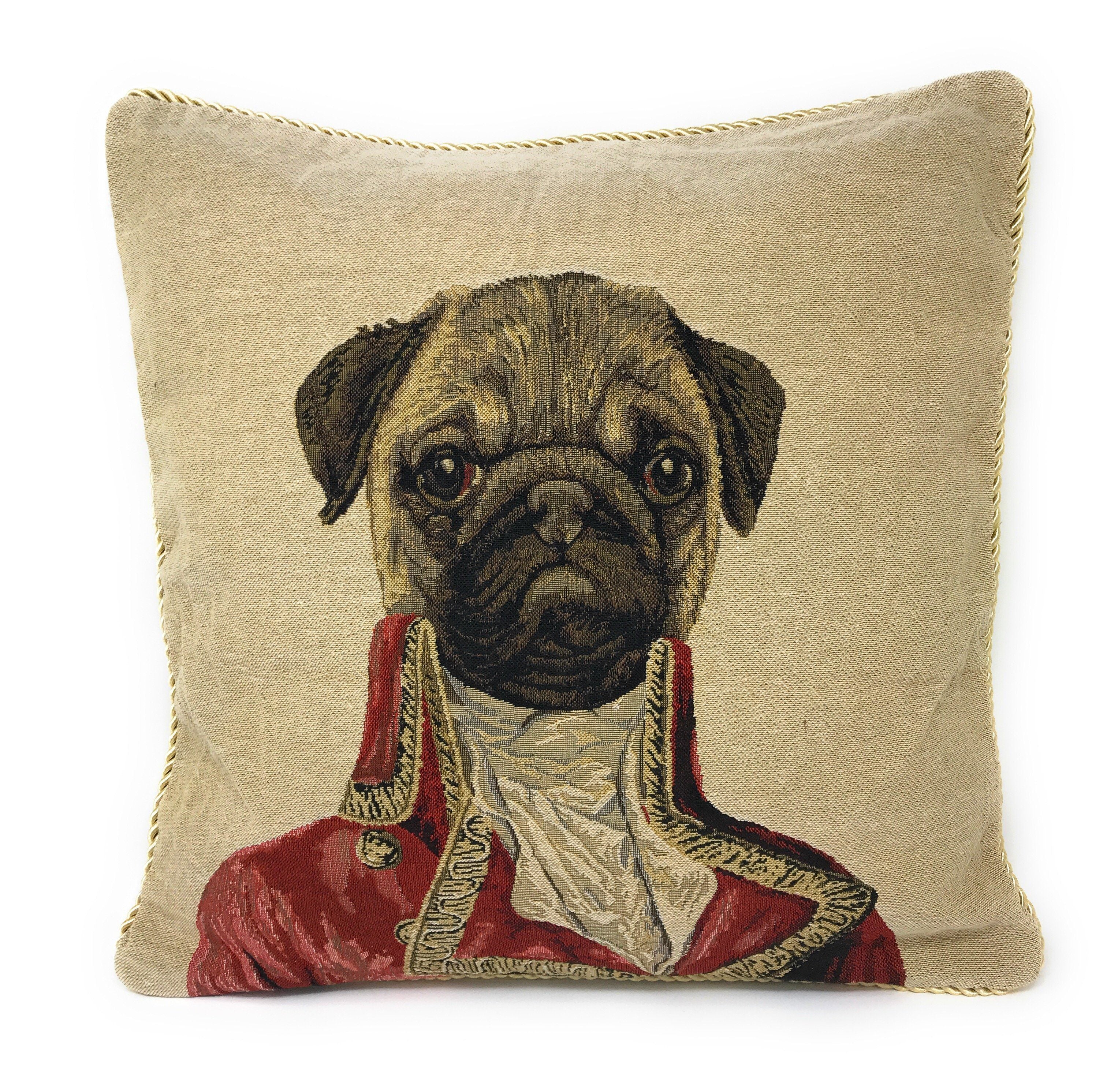 Tache Napoleon Bowaparte Vintage Tapestry Throw Pillow Cover (CC-6011)