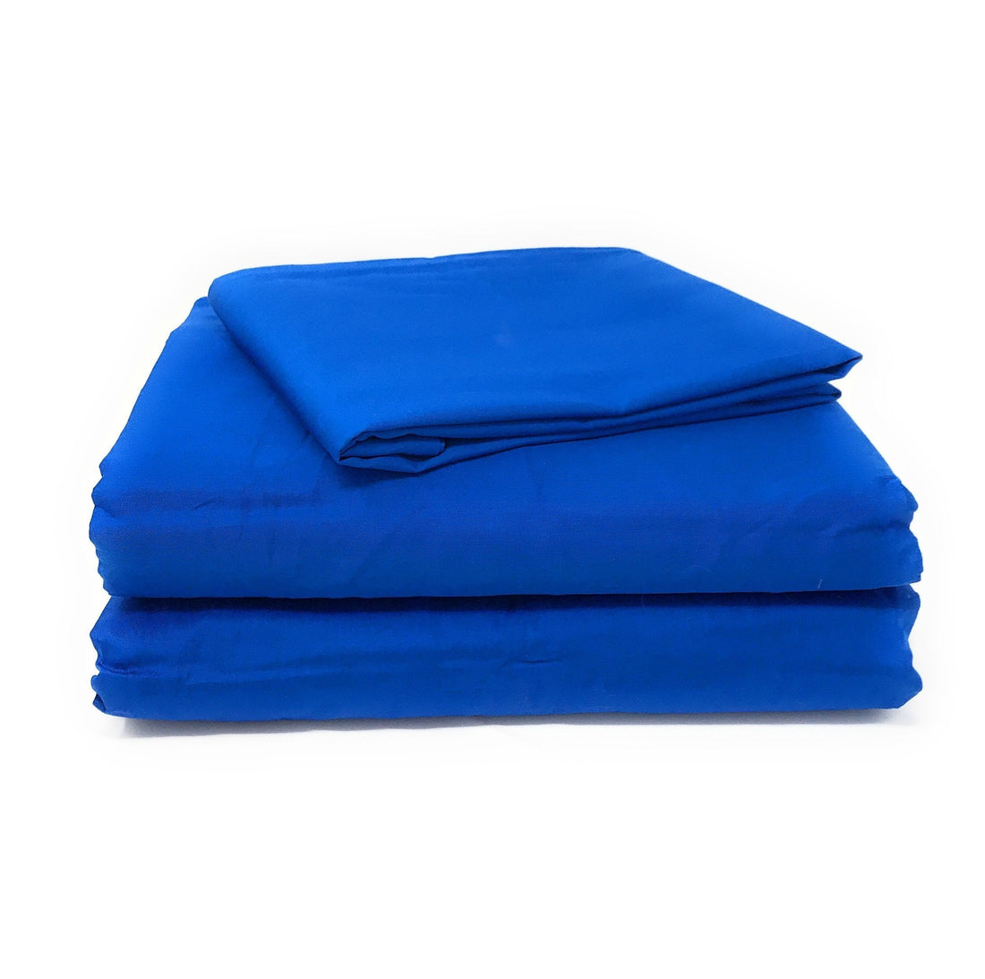 Taterbush Cotton Deep Blue Fitted Sheet (BS3PC-B)
