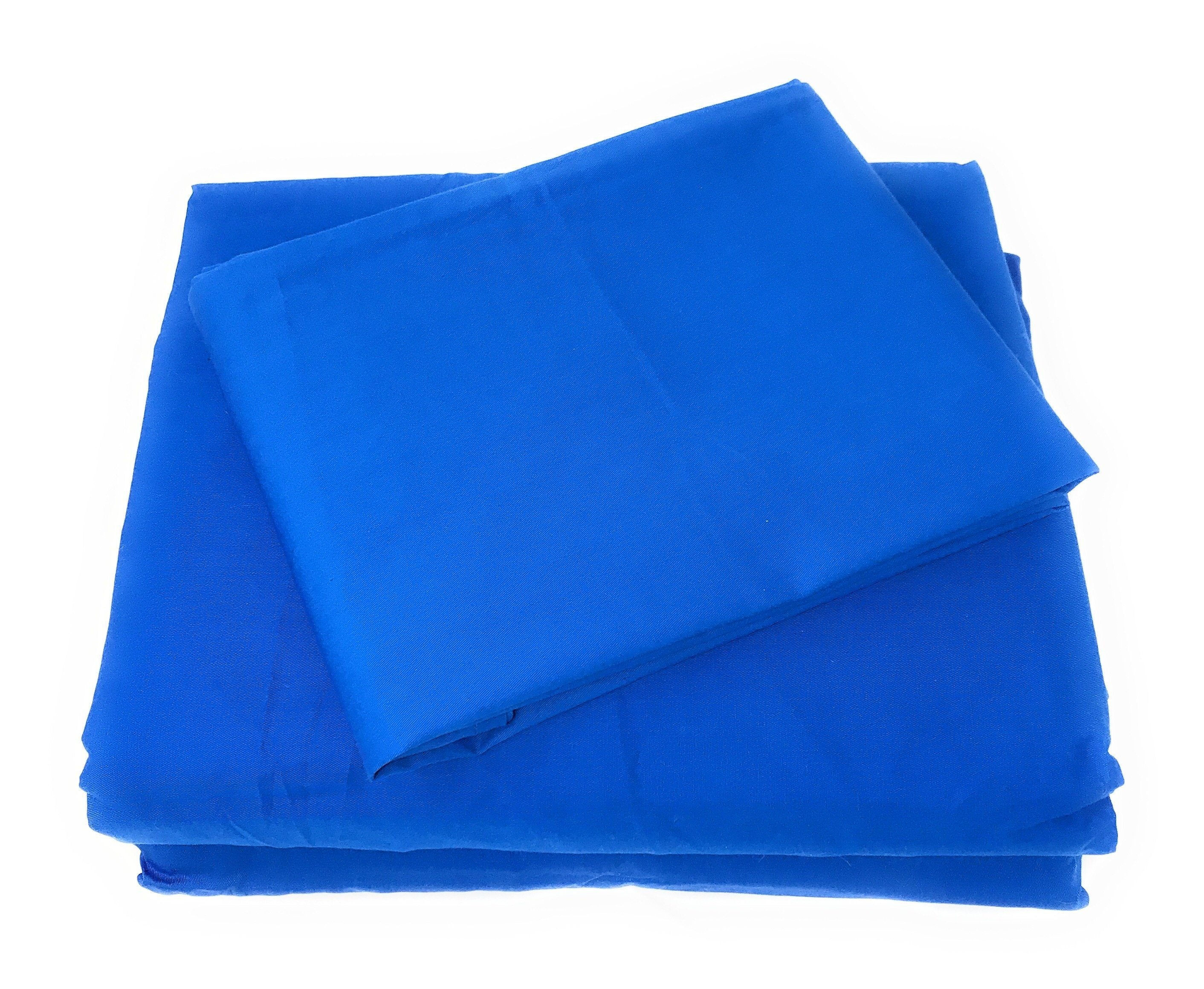 Tache Cotton Deep Blue Fitted Sheet (BS3PC-B)
