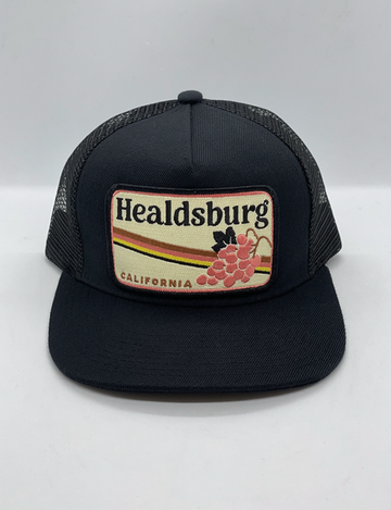 Trucker Hat, Healdsburg (Pink Grapes)