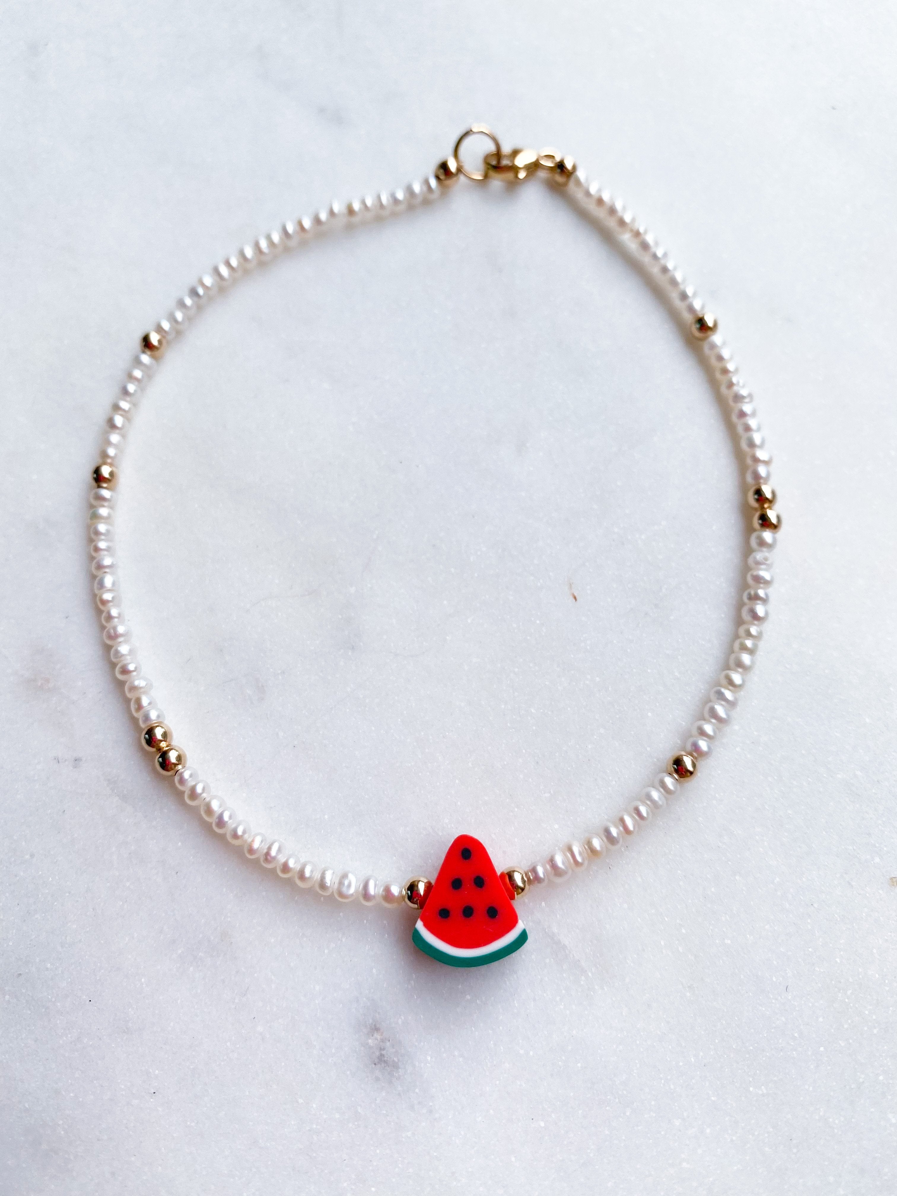 Sangria Anklet