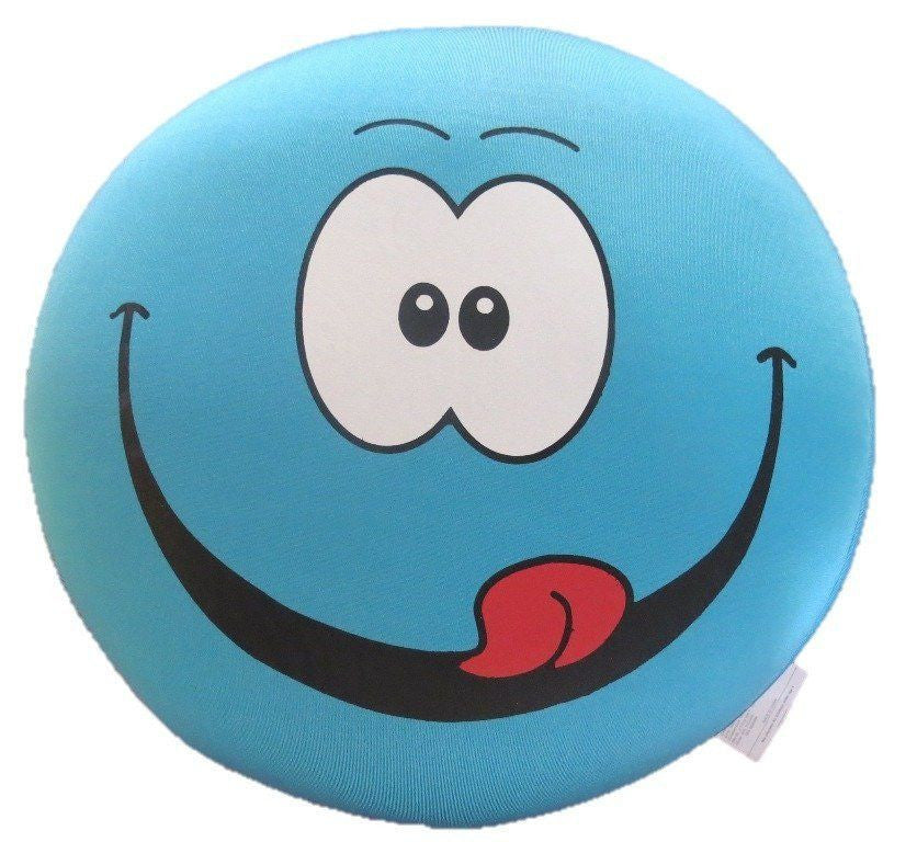 Tache Squishy Crazy Faces Microbead Cushions Throw Pillows