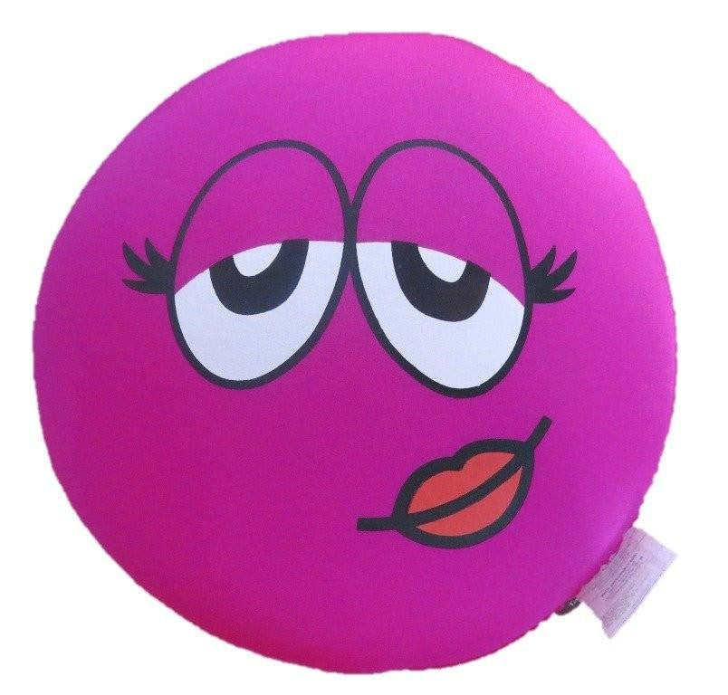 Tache Squishy Crazy Faces Microbead Cushions Throw Pillows